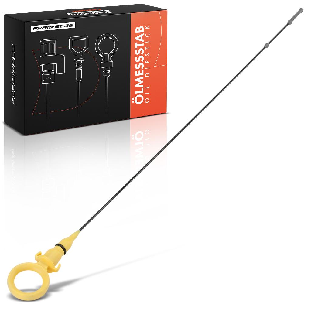 Frankberg 1x Ölmessstab Ölpeilstab Ölstab für VW Golf 6 Beetle Audi A3 8V Seat Leon 2012-2020