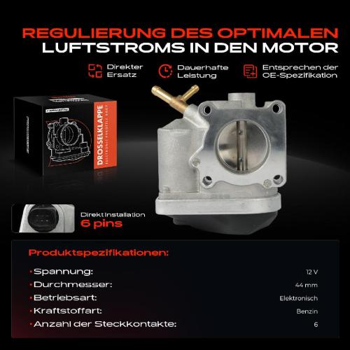 1x Drosselklappe Drosselklappenstutzen für Skoda Fabia I 6Y Octavia I 1U2 1.0L 1.4L Bild 1x Drosselklappe Drosselklappenstutzen für Skoda Fabia I 6Y Octavia I 1U2 1.0L 1.4L