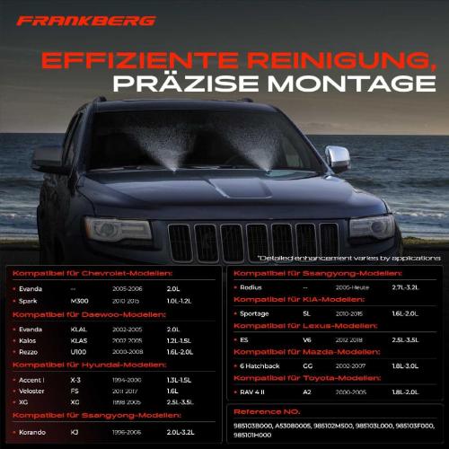 1x Waschwasserpumpe Scheibenreinigung Vorne für Chevrolet Daewoo Hyundai Bild 1x Waschwasserpumpe Scheibenreinigung Vorne für Chevrolet Daewoo Hyundai