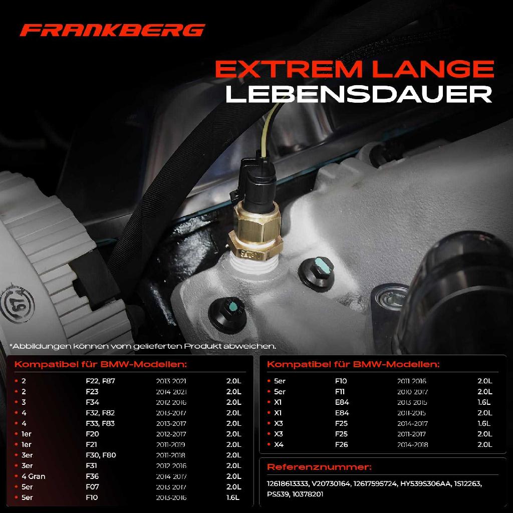 1x Öldruckschalter für BMW 1er 2 Cabriolet 3er Touring 5er X1 X3 X5 Volvo S60 II