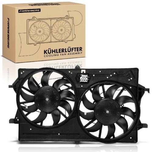 1x Motorkühller Doppellüfter mit Kühlerlüfterrahmen Ford Focus DAW DBW DFW Focus Turnier 1998-2005 Bild 1x Motorkühller Doppellüfter mit Kühlerlüfterrahmen Ford Focus DAW DBW DFW Focus Turnier 1998-2005