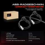 2x ABS Sensor Hinten für Citroën Xsara ZX Peugeot 306 Cabriolet Schrägheck 1.4L 1991-2005