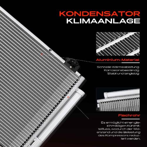 1x Kondensator Klimaanlage für Toyota Corolla Kombi Stufenheck E12 2001-2007 Bild 1x Kondensator Klimaanlage für Toyota Corolla Kombi Stufenheck E12 2001-2007