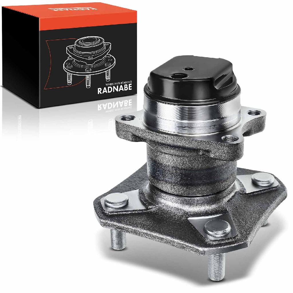 Frankberg 1x Radnabe Radlagersatz Hinterachse beidseitig für Nissan Tiida Schrägheck Stufenheck 1.5L 1.6L 1.8L 2004-2012