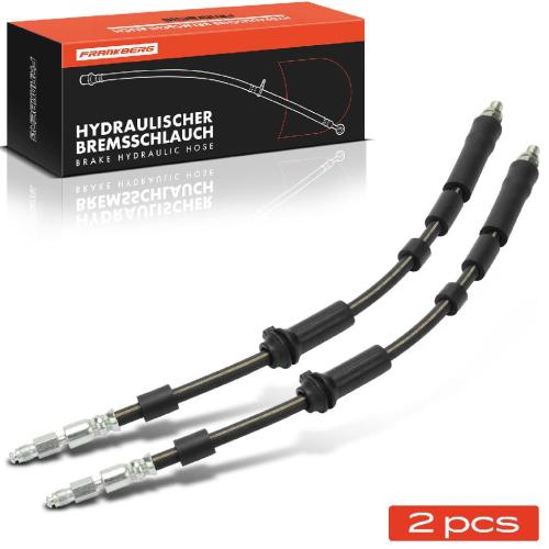 Frankberg 2x Bremsschlauch Bremsschläuche Vorderachse Links oder Rechts für Ford Street KA Van RL2 RB 2003-2008 Bild Frankberg 2x Bremsschlauch Bremsschläuche Vorderachse Links oder Rechts für Ford Street KA Van RL2 RB 2003-2008