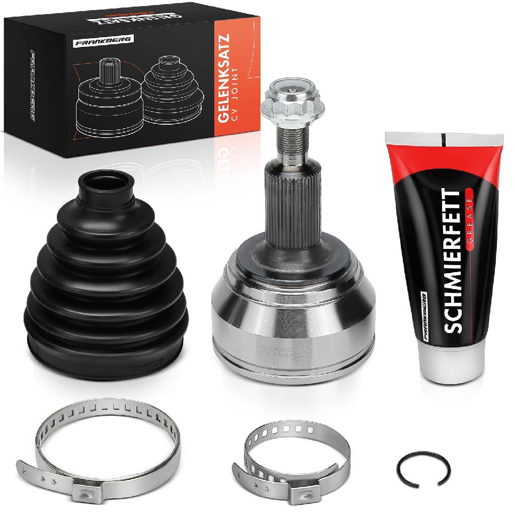 Frankberg 1x Antriebswelle Gelenksatz Vorderachse für VW Crafter SYI SX SZ MAN TGE UZ 2.0L