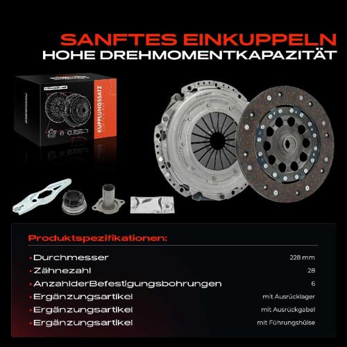 Frankberg 1x Kupplungssatz für BMW 1er 2 Active Tourer Gran Coupe X1 X2 MINI Mini Clubman Countryman 1.5L Bild Frankberg 1x Kupplungssatz für BMW 1er 2 Active Tourer Gran Coupe X1 X2 MINI Mini Clubman Countryman 1.5L