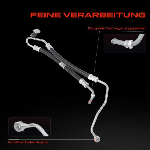 1x Servolenkung Schlauch für Land Rover Range Rover III LM 4.4L 2002-2005 Bild 1x Servolenkung Schlauch für Land Rover Range Rover III LM 4.4L 2002-2005