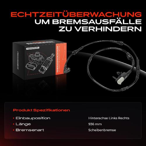1x Warnkontakt Bremsbelagverschleiß Hinterachse für Jaguar XE X760 XF X260 2.0L 3.0L Bild 1x Warnkontakt Bremsbelagverschleiß Hinterachse für Jaguar XE X760 XF X260 2.0L 3.0L