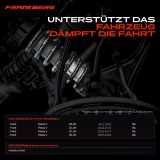 2x Fahrwerksfeder Vorderachse für Ford Fiesta V JD JH 1.6L 2004-2008