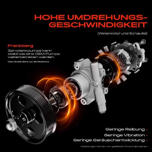 1x Servopumpe hydraulisch für Mercedes-Benz GLK-Klasse X204 3.0L 3.5L Bild 1x Servopumpe hydraulisch für Mercedes-Benz GLK-Klasse X204 3.0L 3.5L