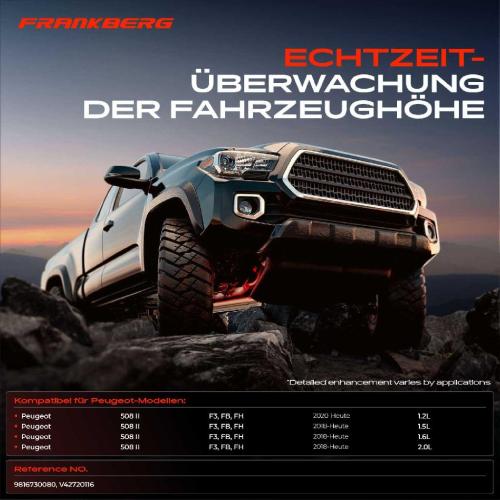 1x Höhensensor Niveauregulierung Hinten Links für Peugeot 508 II F3 FB FH 1.2L-2.0L Bild 1x Höhensensor Niveauregulierung Hinten Links für Peugeot 508 II F3 FB FH 1.2L-2.0L