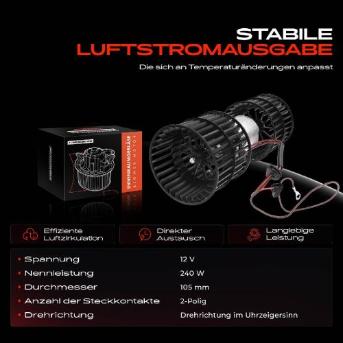 Frankberg 1x Gebläsemotor Innenraumgebläse für Ford Escort V VI VII Orion III Bild Frankberg 1x Gebläsemotor Innenraumgebläse für Ford Escort V VI VII Orion III