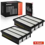 Frankberg 2x Luftfilter Filtereinsatz für Mazda 3 BM BN 6 Kasten/Kombi GJ GL CX-5 KF