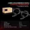 2x ABS Sensor Hinten f&uuml;r Fiat Bravo II Stilo Multi Wagon Lancia Delta III 1.4L 1.6L 2001-2014