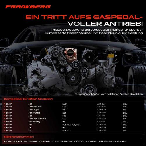 1x Drosselklappe Drosselklappenstutzen für BMW E90 E91 E92 E93 F10 F11 7er X5 X6 Bild 1x Drosselklappe Drosselklappenstutzen für BMW E90 E91 E92 E93 F10 F11 7er X5 X6