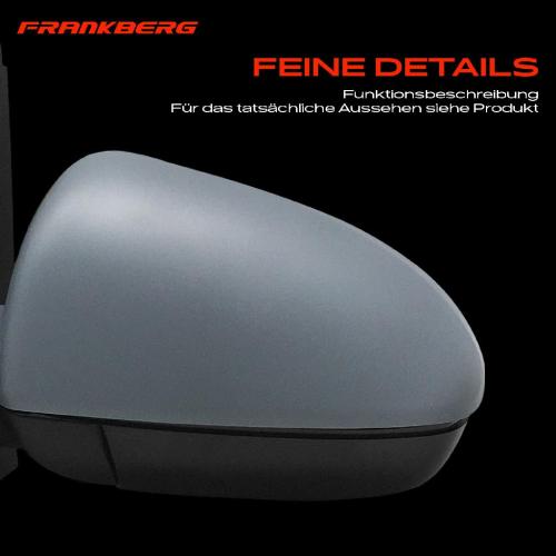 1x Außenspiegel Links für Smart Fortwo Cabrio Coupe 451 0.8L 1.0L Bj ab 2007 Bild 1x Außenspiegel Links für Smart Fortwo Cabrio Coupe 451 0.8L 1.0L Bj ab 2007