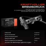 1x Hauptbremszylinder Bremszylinder für Ford Fiesta IV JA JB Kasten J3 J5 1995-2000