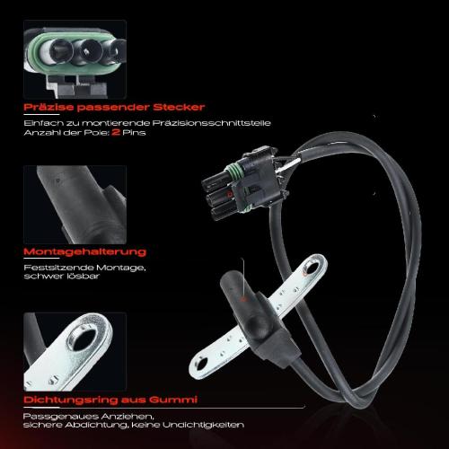 1x Kurbelwellensensor Impulsgeber für Renault 11 18 25 Rapid Super 5 1.4L 1.6L 2.0L Bild 1x Kurbelwellensensor Impulsgeber für Renault 11 18 25 Rapid Super 5 1.4L 1.6L 2.0L