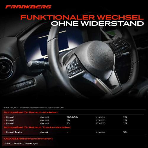 1x Kombischalter Lenkstockschalter für Renault Master II JD FD ED/HD/UD Mascott Bild 1x Kombischalter Lenkstockschalter für Renault Master II JD FD ED/HD/UD Mascott