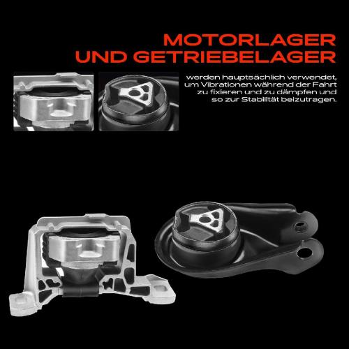 1x Getriebelager Drehmomentstützlager Motorlager Vorne und Hinten für Mazda 3 BK 2.0L 2003-2009 Bild 1x Getriebelager Drehmomentstützlager Motorlager Vorne und Hinten für Mazda 3 BK 2.0L 2003-2009