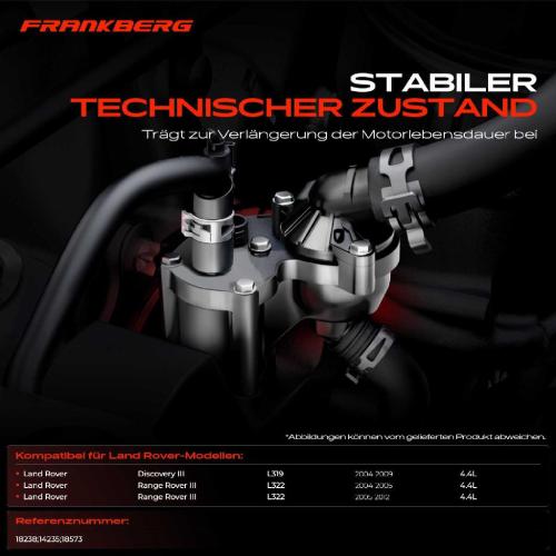 1x Thermostat Kühlmittel für Land Rover Discovery 3 L319 Range Rover 3 LM Bild 1x Thermostat Kühlmittel für Land Rover Discovery 3 L319 Range Rover 3 LM