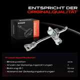 1x Türfeststeller Türfangband Türstopper Vorne für Opel Vivaro Nissan Fiat Renault