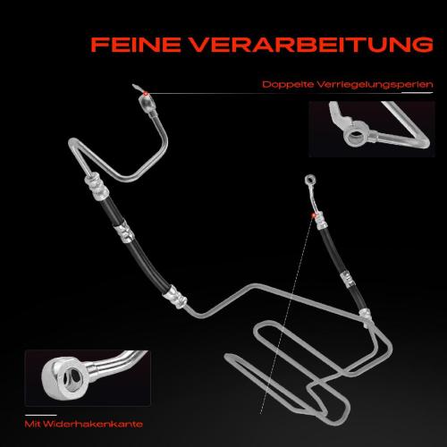 1x Servolenkung Schlauch für Audi TT 8N3 Roadster 8N9 1998-2006 1.8L Bild 1x Servolenkung Schlauch für Audi TT 8N3 Roadster 8N9 1998-2006 1.8L