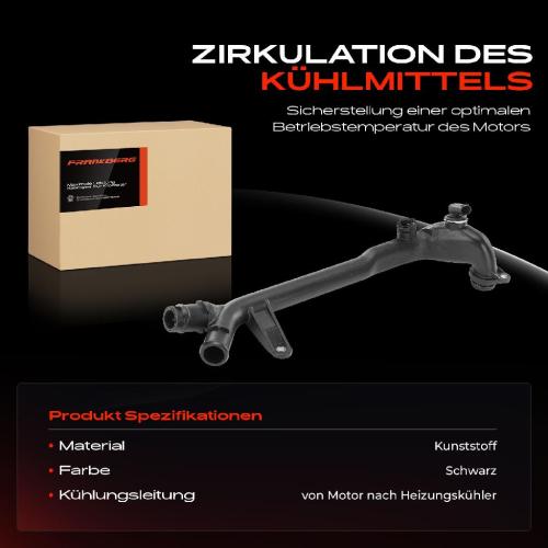 1x Kühlmittelrohrleitung Kühlmittelflansch für Mercedes-Benz W203 W204 CL203 S203 S204 C209 W211 Bild 1x Kühlmittelrohrleitung Kühlmittelflansch für Mercedes-Benz W203 W204 CL203 S203 S204 C209 W211