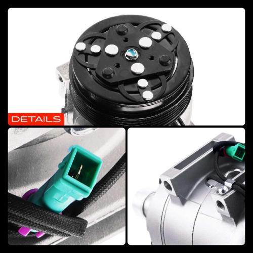 1x Klimakompressor für Audi A6 100 4A2 4A5 A8 4D2 4D8 V8 441 442 4C2 4C8 1988-2002 Bild 1x Klimakompressor für Audi A6 100 4A2 4A5 A8 4D2 4D8 V8 441 442 4C2 4C8 1988-2002