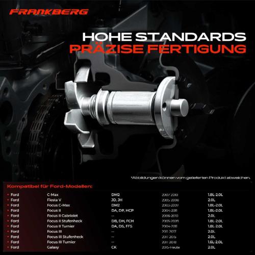 Frankberg 1x Wasserpumpe Kühlwasserpumpe für Ford Focus C-Max Mondeo S-Max Mazda 3 5 6 C30 S40 V50 Land Rover Bild Frankberg 1x Wasserpumpe Kühlwasserpumpe für Ford Focus C-Max Mondeo S-Max Mazda 3 5 6 C30 S40 V50 Land Rover