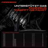 2x Fahrwerksfeder Vorderachse für Citroën Xsara N1 Xsara Break N2 Xsara Coupe N0 1997-2005