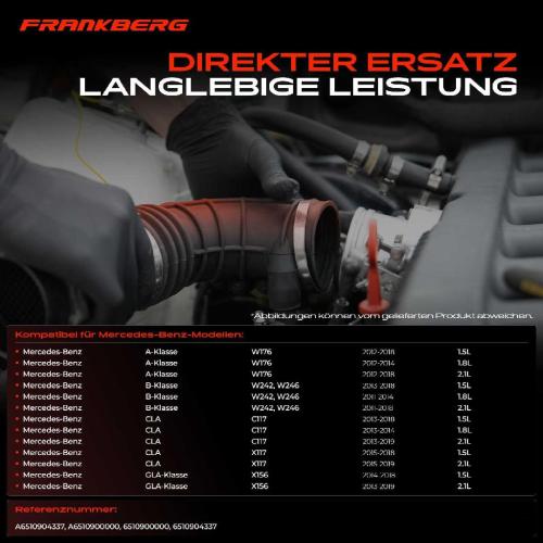 1x Ansaugschlauch, Luftfilter für Mercedes-Benz W176 C117 X117 X156 2011-2019 Bild 1x Ansaugschlauch, Luftfilter für Mercedes-Benz W176 C117 X117 X156 2011-2019