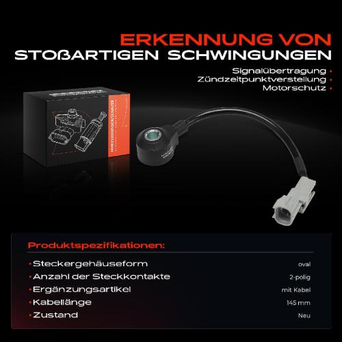 1x Klopfsensor Klopfgeber für Subaru Forester SG 2.5L 2002-2012 Bild 1x Klopfsensor Klopfgeber für Subaru Forester SG 2.5L 2002-2012