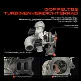 1x Abgasturbolader für Audi A4 8K2 8W2 8WC A4 Avant 8K5 8W5 8WD A5 8T3 F53 F5P A5 Cabriolet 8F7 F57 F5E