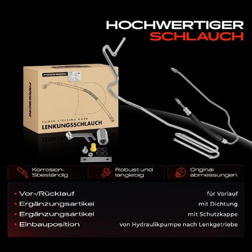 1x Servolenkung Schlauch für Saab 9-5 Kombi YS3E 1.9L-2.3L 1997-2009 Bild 1x Servolenkung Schlauch für Saab 9-5 Kombi YS3E 1.9L-2.3L 1997-2009