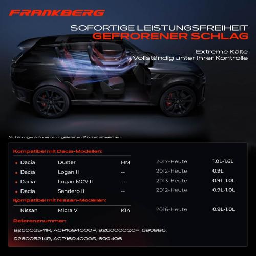 1x Klimakompressor für Dacia Sandero Logan Duster HM Nissan Micra V K14 Bild 1x Klimakompressor für Dacia Sandero Logan Duster HM Nissan Micra V K14