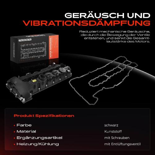 1x Ventildeckel Zylinderkopfhaube für BMW E90 E91-E93 325i 330i E60 E61 F10 F11 3.0L Bild 1x Ventildeckel Zylinderkopfhaube für BMW E90 E91-E93 325i 330i E60 E61 F10 F11 3.0L