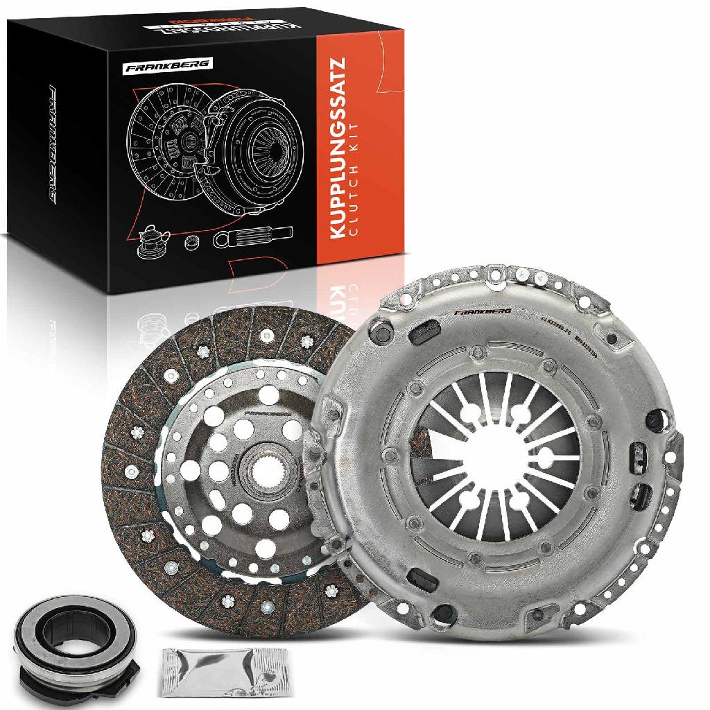 Frankberg 1x Kupplungssatz für Citroën C2 C3 I C4 Coupe Stufenheck C5 II Break III Xsara Picasso Peugeot