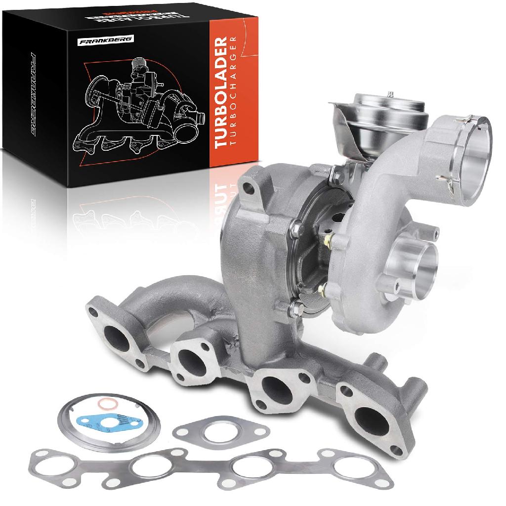 1x Turbolader Abgaskrümmer Einheit für VW Golf Passat Touran Audi A3 Cabriolet Sportback Seat Altea Skoda