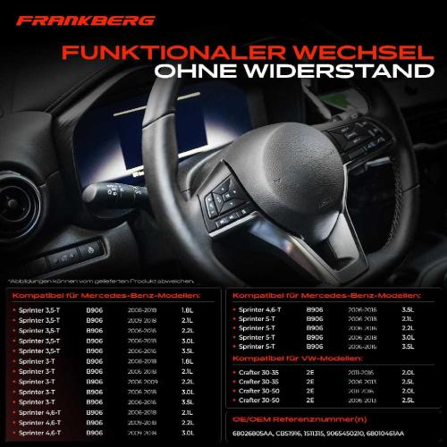 1x Kombischalter Lenkstockschalter für VW Crafter 30-35 2E Mercedes-Benz B906 Bild 1x Kombischalter Lenkstockschalter für VW Crafter 30-35 2E Mercedes-Benz B906