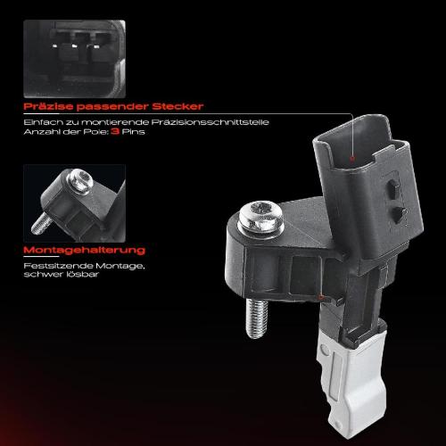 Frankberg 1x Kurbelwellensensor Impulsgeber für Citroën Berlingo C3 C4 DS Peugeot 208 308 2008 Opel 1.2L Bild Frankberg 1x Kurbelwellensensor Impulsgeber für Citroën Berlingo C3 C4 DS Peugeot 208 308 2008 Opel 1.2L