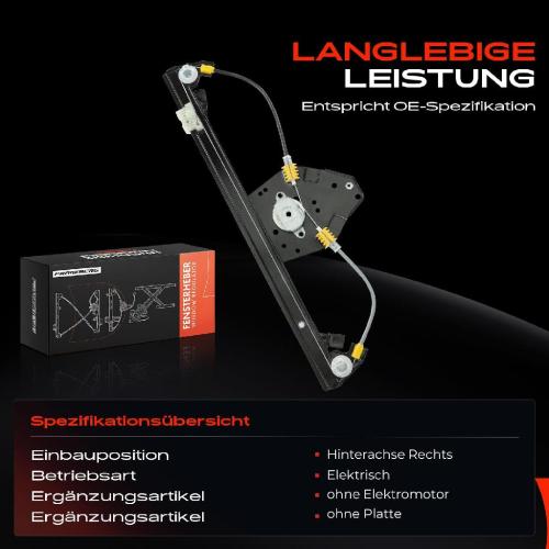 1x Fensterheber Hinten Rechts für Dacia Duster HM ab 2017 Bild 1x Fensterheber Hinten Rechts für Dacia Duster HM ab 2017