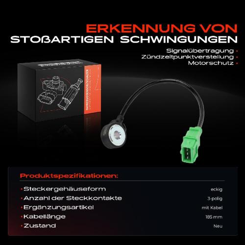 1x Klopfsensor Klopfgeber für Citroën C5 XM Xantia ZX Fiat Ulysse Peugeot 306 406 Bild 1x Klopfsensor Klopfgeber für Citroën C5 XM Xantia ZX Fiat Ulysse Peugeot 306 406