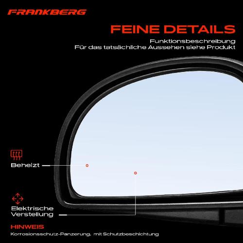 1x Außenspiegel Links für Citroën Jumpy Fiat Scudo Peugeot Expert Pritsche Kasten Bild 1x Außenspiegel Links für Citroën Jumpy Fiat Scudo Peugeot Expert Pritsche Kasten