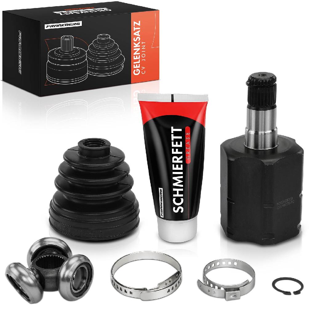 Frankberg 1x Antriebswelle Gelenksatz Vorderachse für VW Golf Polo Passat Audi A3 8P Seat Skoda