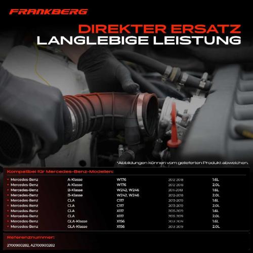 1x Ansaugschlauch, Luftfilter für Mercedes-Benz W176 CLA C117 X117 GLA X156 Bild 1x Ansaugschlauch, Luftfilter für Mercedes-Benz W176 CLA C117 X117 GLA X156