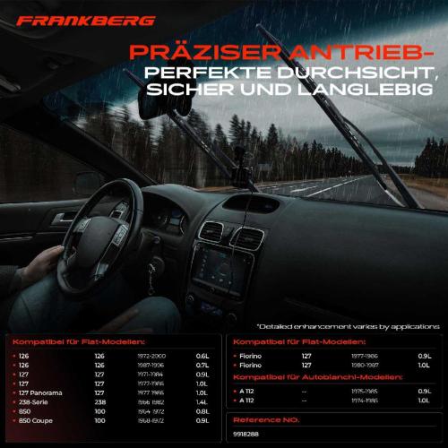 1x Wischermotor Scheibenwischermotor Vorne für Fiat 126 850 Autobianchi A 112 Bild 1x Wischermotor Scheibenwischermotor Vorne für Fiat 126 850 Autobianchi A 112