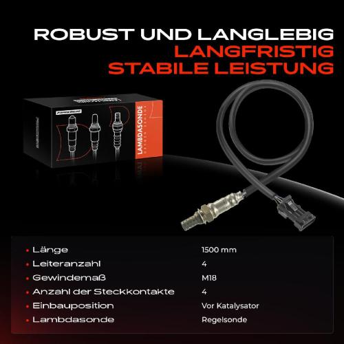 Frankberg 1x Lambdasonde Regelsonde Vor Katalysator für Citroën Jumpy Fiat Ducato Peugeot 605 Bild Frankberg 1x Lambdasonde Regelsonde Vor Katalysator für Citroën Jumpy Fiat Ducato Peugeot 605