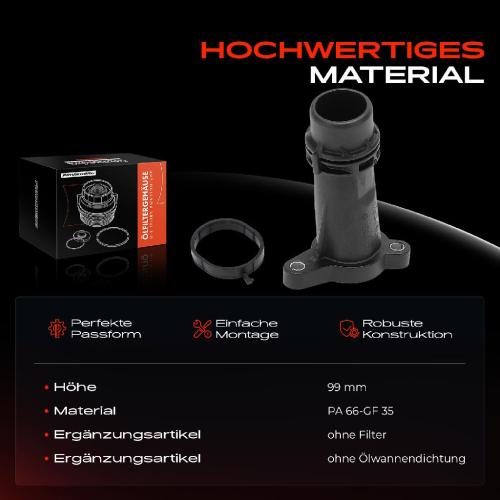 1x Ölfiltergehäuse Deckel für BMW F30 F80 F31 F20 F21 F10 F90 G30 F11 MINI F56 F60 Bild 1x Ölfiltergehäuse Deckel für BMW F30 F80 F31 F20 F21 F10 F90 G30 F11 MINI F56 F60